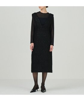 【グレース コンチネンタル/GRACE CONTINENTAL】のツイードタイトジャンパースカート 人気、トレンドファッション・服の通販 founy(ファニー) ファッション Fashion レディースファッション Fashion for Women スカート Skirts インナー Innerwear シンプル Simple, Minimal スパンコール Sequins, Sequin Embellishment ツイード Twill, Twill Weave トレンド Trend, Trending Now ハイネック High Neck, Mock Neck エレガント 上品 Elegant 夏 Summer S/S・春夏 SS, Spring/Summer, Warm Season A/W・秋冬 Autumn/Winter |ID:prp329100004655534