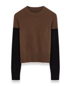【ジョゼフ/JOSEPH】の【洗える】ブラッシュドカシミヤ ラウンドネックニット Arabica/Black|ID: prp329100004655582 ipo3291000000033672271