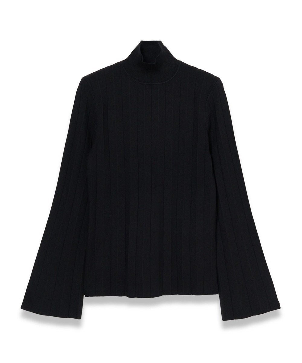 【ジョゼフ/JOSEPH】のシルクストレッチ プリッセ ハイネックニット インテリア・キッズ・メンズ・レディースファッション・服の通販 founy(ファニー) 　ファッション　Fashion　レディースファッション　Fashion for Women　トップス・カットソー　Cut & Sew Tops　ニット　Knit Tops & Sweaters　コンパクト　Compact, Small Size　シルク　Silk, 100% Silk　ストライプ　Stripe, Striped Pattern　ストレッチ　Stretch, Stretchy Fabric　セーター　Sweater, Knitwear　ハイネック　High Neck, Mock Neck　ロング　Long, Long-Length　A/W・秋冬　Autumn/Winter　Black|ID: prp329100004655584 ipo3291000000033672276
