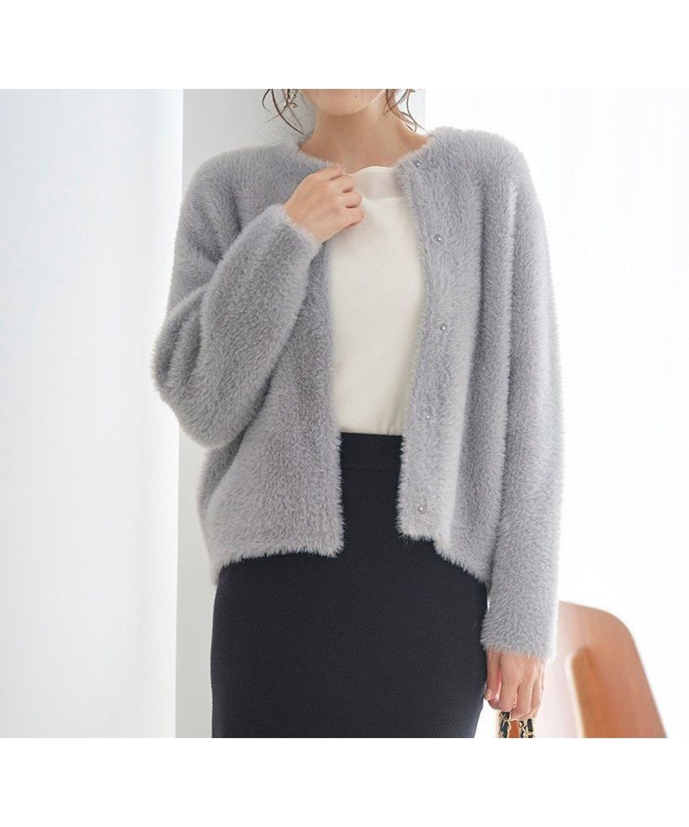 【エニィ スィス/any SiS】の【洗える】シャギーニット アウター 人気、トレンドファッション・服の通販 founy(ファニー) 　ファッション　Fashion　レディースファッション　Fashion for Women　アウター　Coat / Outerwear Collection　レディースジャケット・軽アウター　Jackets　カーディガン　Cardigan, Knitwear　コーディガン　Coatigan, Knit Coat　ジャケット　Jacket, Outerwear　ストレッチ　Stretch, Stretchy Fabric　トレンド　Trend, Trending Now　リラックス　Relax, Relaxed Fit　洗える　Machine Washable　A/W・秋冬　Autumn/Winter　 other-1|ID: prp329100004655609 ipo3291000000033672624