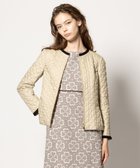 【トッカ/TOCCA】の【消臭】CLOVER CARPET キルト中綿ショートコート ベージュ系|ID: prp329100004655624 ipo3291000000035843735