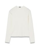 【ジョゼフ/JOSEPH】の【FOUNDATIONS】【洗える】シルクストレッチ ラウンドネックニット Ivory|ID: prp329100004655661 ipo3291000000033673127