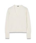 【ジョゼフ/JOSEPH】の【FOUNDATIONS】ライトピュアカシミヤ Vネックニット Ivory|ID: prp329100004655666 ipo3291000000033673154