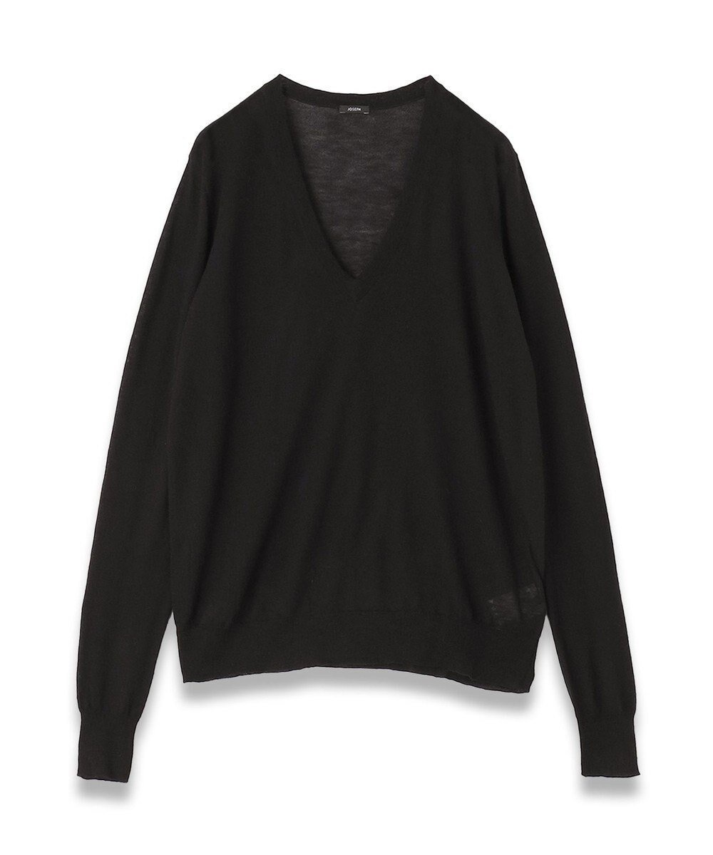 【ジョゼフ/JOSEPH】の【FOUNDATIONS】【洗える】キャッシュエアー Vネックニット 人気、トレンドファッション・服の通販 founy(ファニー) 　ファッション　Fashion　レディースファッション　Fashion for Women　トップス・カットソー　Cut & Sew Tops　ニット　Knit Tops & Sweaters　Vネックトップス　V-Neck Tops / V-Cut Neckline Shirts　クラシック　Classic, Timeless Style　コレクション　Collection, Seasonal Line　セーター　Sweater, Knitwear　モダン　Modern, Contemporary　定番　Standard, Basic Item　洗える　Machine Washable　A/W・秋冬　Autumn/Winter　 other-1|ID: prp329100004655676 ipo3291000000033673208