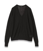 【ジョゼフ/JOSEPH】の【FOUNDATIONS】【洗える】キャッシュエアー Vネックニット Black|ID: prp329100004655676 ipo3291000000033673211