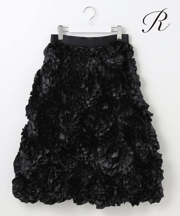 【23区/NIJYUSANKU】の【R(アール)】サテンエンブロイダリー スカート インテリア・キッズ・メンズ・レディースファッション・服の通販 founy(ファニー) https://founy.com/ ファッション Fashion レディースファッション Fashion for Women スカート Skirts インド Indian Textile コレクション Collection, Seasonal Line シンプル Simple, Minimal タフタ Taffeta, Structured Fabric 人気 Popular, Best Seller フリル Frill, Ruffle A/W・秋冬 Autumn/Winter 冬 Winter / This Winter 2024年 2024 2024-2025秋冬・A/W Autumn/Winter 2024–25 AW24–25 |ID: prp329100004655682 ipo3291000000033673240