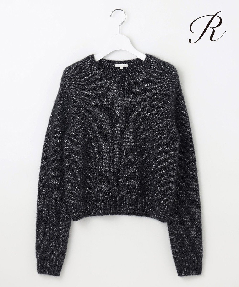 【23区/NIJYUSANKU】の【R(アール)】ラメニット 人気、トレンドファッション・服の通販 founy(ファニー) 　ファッション　Fashion　レディースファッション　Fashion for Women　トップス・カットソー　Cut & Sew Tops　ニット　Knit Tops & Sweaters　イタリア　Italy　コレクション　Collection, Seasonal Line　コンパクト　Compact, Small Size　シンプル　Simple, Minimal　セーター　Sweater, Knitwear　トレンド　Trend, Trending Now　人気　Popular, Best Seller　ミックス　Mix, Mixed Style　A/W・秋冬　Autumn/Winter　2024年　2024　エレガント 上品　Elegant　2024-2025秋冬・A/W　Autumn/Winter 2024–25 AW24–25　 other-1|ID: prp329100004655690 ipo3291000000033673315
