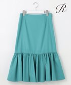 【23区/NIJYUSANKU】の【R(アール)】カラーウールツイル ティアードスカート ターコイズブルー系|ID: prp329100004655697 ipo3291000000033673364