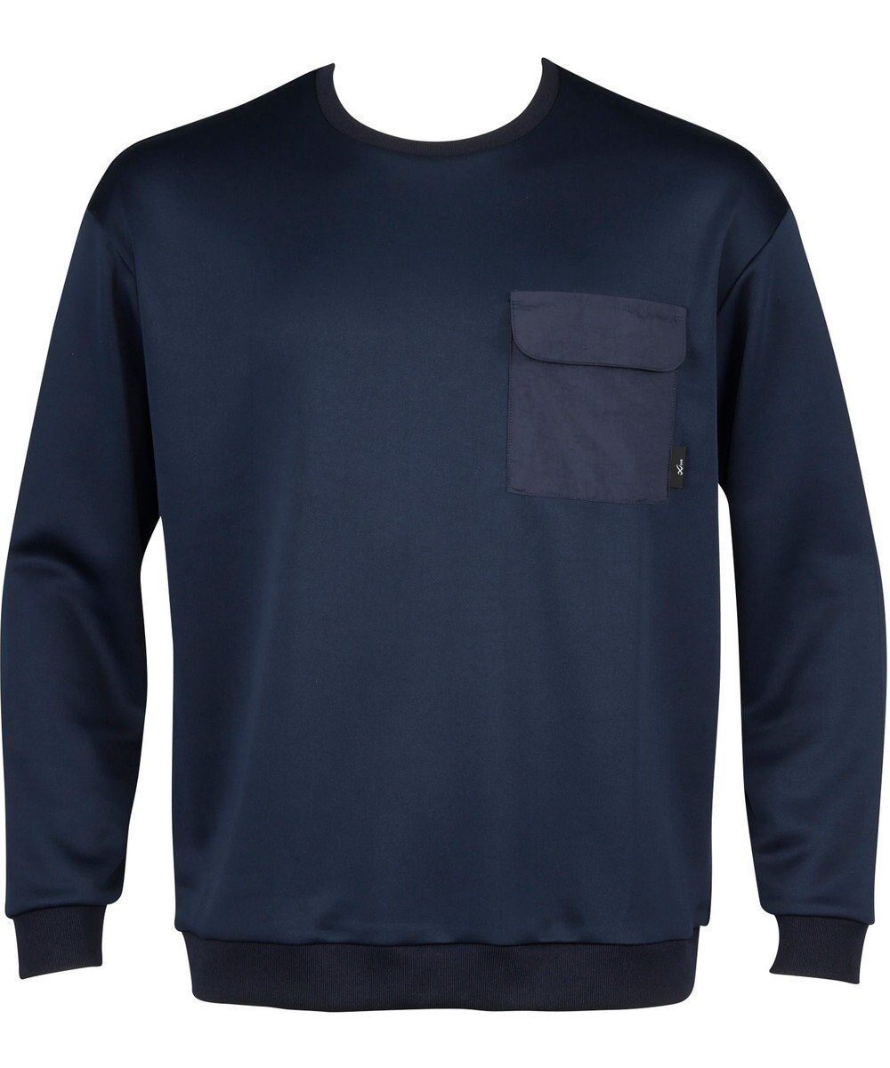 【シーダブリューエックス/CW-X】の【UNISEX】 CW-X プルオーバー スポーツ 長袖 Uネック ユニセックス トップス DLR159 /ワコール インテリア・キッズ・メンズ・レディースファッション・服の通販 founy(ファニー) 　ファッション　Fashion　レディースファッション　Fashion for Women　トップス・カットソー　Cut & Sew Tops　カジュアルプルオーバー・ニットトップス　Pullovers & Knit Tops / Casual Pullovers　スポーツウェア　Functional & Stylish Sportswear　スポーツ トップス　Athletic Tops / Workout Tops / Training Shirts　ユニセックス　Unisex, Genderless　スポーツ　Sports, Activewear　フラップ　Flap, Flap Pocket　ポケット　Pocket, Pocket Detail　長袖　Long Sleeve, Full Sleeve　コン|ID: prp329100004655702 ipo3291000000033673436
