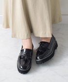 【ブリジット バーキン/Bridget Birkin】の【Bridget Birkin】厚底タッセルローファー 人気、トレンドファッション・服の通販 founy(ファニー) ファッション Fashion レディースファッション Fashion for Women シューズ Shoes, Footwear ドレス Dress, One-Piece ビジネス 仕事 通勤 Business / Work / Commuting 厚底 Platform Shoes thumbnail ブラック|ID: prp329100004655721 ipo3291000000033673651