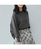 【自由区/JIYU-KU】の【セットアップ対応・洗える】エアーポンチ カットソー チャコール|ID: prp329100004655728 ipo3291000000033673695