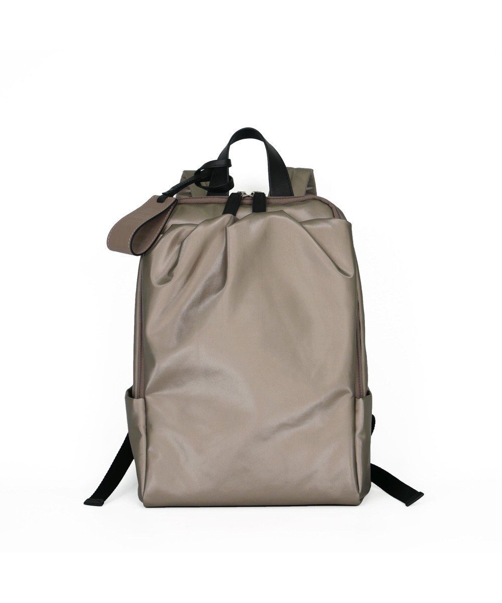 【ペレボルサ/PELLE BORSA】のミドルサイズリュック Cheers チアーズ 4689 インテリア・キッズ・メンズ・レディースファッション・服の通販 founy(ファニー) 　ファッション　Fashion　レディースファッション　Fashion for Women　バッグ　Bags　ショルダー　Shoulder, Shoulder Strap　財布　Wallet, Purse　プリント　Print, Printed Pattern　ポケット　Pocket, Pocket Detail　メッシュ　Mesh, Net Fabric　リュック　Backpack, Rucksack　エレガント 上品　Elegant　トープ|ID: prp329100004655736 ipo3291000000033673877