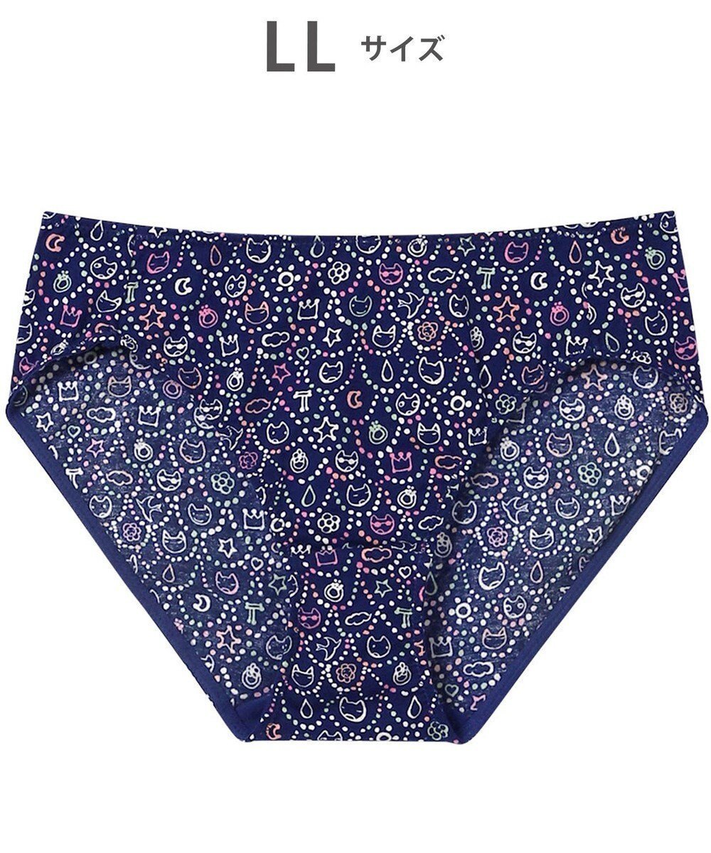 【ツモリチサト スリープ/tsumori chisato SLEEP】のツモリチサト ショーツ 綿混(身生地) レディース UPX561 /ワコール インテリア・キッズ・メンズ・レディースファッション・服の通販 founy(ファニー) ファッション Fashion レディースファッション Fashion for Women カラフル Colorful Design ショーツ Shorts, Short Pants スカラップ Scallop, Scalloped Edge ストレッチ Stretch, Stretchy Fabric ネコ Cat, Feline Motif パジャマ Pajamas, Sleepwear コン|ID: prp329100004655738 ipo3291000000033673897