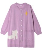 【ツモリチサト スリープ/tsumori chisato SLEEP】のツモリチサト カーディガン 長袖 ルームウェア あったか レディース UTX584 /ワコール ピンク|ID: prp329100004655744 ipo3291000000035910478