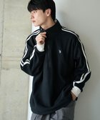 【ウィゴー/WEGO】の【ユニセックス着用ITEM】USPOLOフリースハーフジッププルオーバー ブラック|ID: prp329100004655759 ipo3291000000033674136