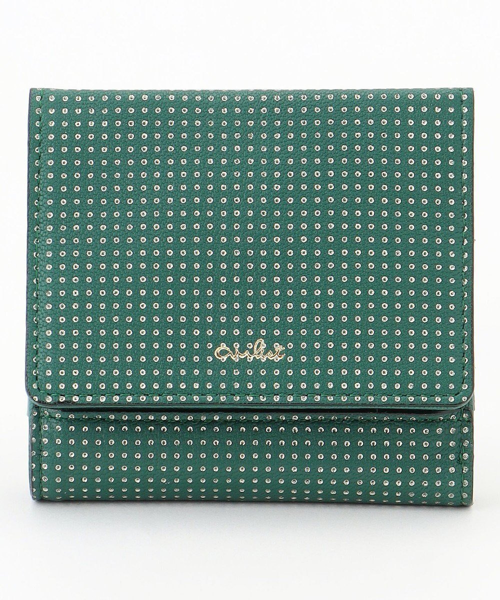 【エアリスト/airlist】の外BOX二つ折り財布 PIRIKA ピリカ インテリア・キッズ・メンズ・レディースファッション・服の通販 founy(ファニー) ファッション Fashion レディースファッション Fashion for Women ミニ財布・二つ折り財布 Wallets & Card Cases コンパクト Compact, Small Size ドット Polka Dot, Dot Pattern ポケット Pocket, Pocket Detail ロマンティック Romantic, Feminine Style 人気 Popular, Best Seller 財布 Wallet, Purse 軽量 Lightweight, Ultra Light グリーン|ID: prp329100004655781 ipo3291000000033674399