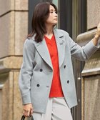 【ジェイ プレス/J.PRESS】のJackal 140sソフトメルトン Pコート ライトグレー系|ID: prp329100004655783 ipo3291000000033674407