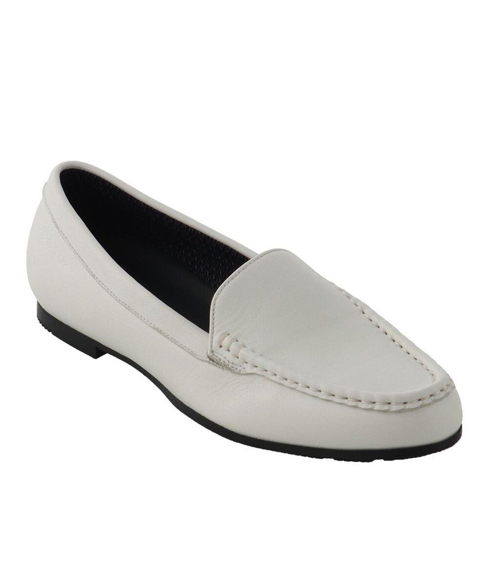 【リーガル フットコミュニティ/REGAL FOOT COMMUNITY】の【リーガルレディース】F97Q カジュアルスリッポン(GORE-TEXフットウェア) フラットシューズ インテリア・キッズ・メンズ・レディースファッション・服の通販 founy(ファニー) 　ファッション　Fashion　レディースファッション　Fashion for Women　アウトドア　Outdoor Clothing　シューズ　Shoes, Footwear　定番　Standard, Basic Item　フラット　Flat, Flat Shoes　A/W・秋冬　Autumn/Winter　S/S・春夏　SS, Spring/Summer, Warm Season　夏　Summer　ホワイト|ID: prp329100004655799 ipo3291000000033674502