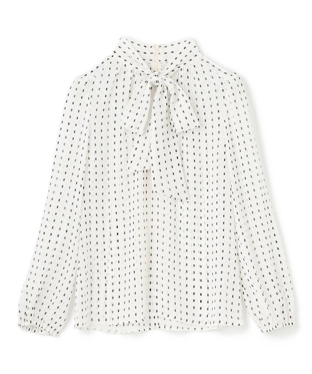 【トッカ/TOCCA】の【消臭・洗える】ALLURING BEAUTY ブラウス インテリア・キッズ・メンズ・レディースファッション・服の通販 founy(ファニー) 　ファッション　Fashion　レディースファッション　Fashion for Women　トップス・カットソー　Cut & Sew Tops　シャツ・ブラウス・オフィスカジュアル　Elegant Blouses & Button-Ups　夏　Summer　S/S・春夏　SS, Spring/Summer, Warm Season　洗える　Machine Washable　A/W・秋冬　Autumn/Winter　アイボリー×ブラック系|ID: prp329100004655829 ipo3291000000033674898