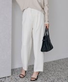 【アイシービー/iCB】の【洗える】T/Wベネシャンストレッチ カーブパンツ アイボリー系|ID: prp329100004655844 ipo3291000000033675157