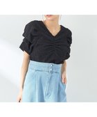 【アースミュージックアンドエコロジー/earth music&ecology】のぽこぽこカット袖タックプルオーバー 人気、トレンドファッション・服の通販 founy(ファニー) ファッション Fashion レディースファッション Fashion for Women トップス・カットソー Cut & Sew Tops シャツ・ブラウス・オフィスカジュアル Elegant Blouses & Button-Ups ロングTシャツ・Tシャツ Longline T-Shirts & Tees カジュアルプルオーバー・ニットトップス Pullovers & Knit Tops / Casual Pullovers カットソー・ベーシックTシャツ Cut-and-Sewn Tops / Stretch Tees & Basics カットソー Cut and Sewn Top コンパクト Compact, Small Size スクエア Square, Square Shape デコルテ Décolleté, Neckline トレンド Trend, Trending Now フェミニン Feminine, Girly ボトム Bottoms, Lower Wear ポケット Pocket, Pocket Detail ワイド Wide, Wide Fit A/W・秋冬 Autumn/Winter thumbnail Black|ID: prp329100004655860 ipo3291000000033675341