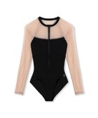 【チャコット/Chacott】のロングスリーブレオタード 人気、トレンドファッション・服の通販 founy(ファニー) ファッション Fashion レディースファッション Fashion for Women アメリカン American Style カッティング Cutting Detail コレクション Collection, Seasonal Line バレエ Ballet, Ballet Style thumbnail ブラック|ID: prp329100004655881 ipo3291000000034223190