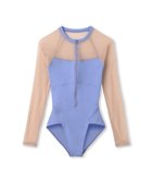 【チャコット/Chacott】のロングスリーブレオタード 人気、トレンドファッション・服の通販 founy(ファニー) ファッション Fashion レディースファッション Fashion for Women アメリカン American Style カッティング Cutting Detail コレクション Collection, Seasonal Line バレエ Ballet, Ballet Style thumbnail スカイブルー|ID: prp329100004655881 ipo3291000000034223192