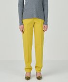 【グレース コンチネンタル/GRACE CONTINENTAL】のトリアセセンタープレスパンツ イエロー|ID: prp329100004655898 ipo3291000000033675821