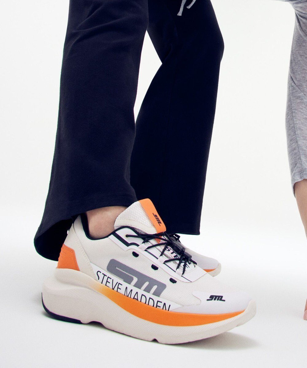 【スティーブマデン/STEVE MADDEN】のELEVATE 2 厚底ランニングスニーカー インテリア・キッズ・メンズ・レディースファッション・服の通販 founy(ファニー) 　ファッション　Fashion　レディースファッション　Fashion for Women　エレガント 上品　Elegant　シューズ　Shoes, Footwear　スニーカー　Sneakers, Trainers　スポーティ　Sporty, Casual Athletic　ランニング　Running, Running Wear, Activewear, Jogging　厚底　Platform Shoes　オレンジボーン|ID: prp329100004655991 ipo3291000000033676651