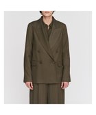 【ジョゼフ/JOSEPH】のビスコースツイル ダブルブレステッドジャケット Hass Avocado|ID: prp329100004656011 ipo3291000000033676782