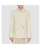 【ジョゼフ/JOSEPH】のビスコースツイル ダブルブレステッドジャケット Oat|ID: prp329100004656011 ipo3291000000033676783