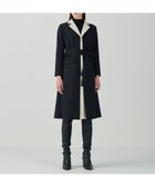 【グレース コンチネンタル/GRACE CONTINENTAL】のシルクウールトコートドレス ブラック|ID: prp329100004656079 ipo3291000000033677589