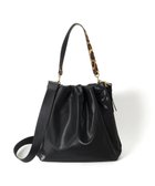 【ペレボルサ/PELLE BORSA】のミドルサイズショルダー W Face 4658 チアーズ ブラック|ID: prp329100004656083 ipo3291000000033677628