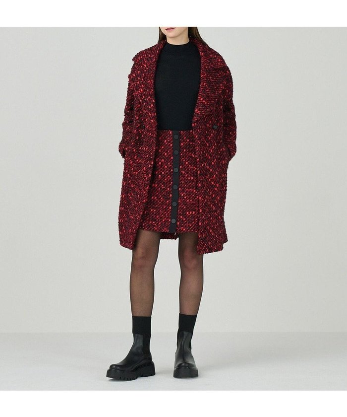【グレース コンチネンタル/GRACE CONTINENTAL】のツイードチェスターコート インテリア・キッズ・メンズ・レディースファッション・服の通販 founy(ファニー) https://founy.com/ ファッション Fashion レディースファッション Fashion for Women アウター Coat / Outerwear Collection コート・ロングコート・ピーコート Long Coats, Peacoats & More レディースジャケット・軽アウター Jackets チェスターコート・ロング丈アウター Chester Coats / Chesterfield Long Coats イタリア Italy シンプル Simple, Minimal ジャケット Jacket, Outerwear セットアップ Set-Up, Coordinated Outfit チェスターコート Chester Coat, Long Coat バランス Balance, Style Balance 冬 Winter / This Winter A/W・秋冬 Autumn/Winter |ID: prp329100004656094 ipo3291000000033677739