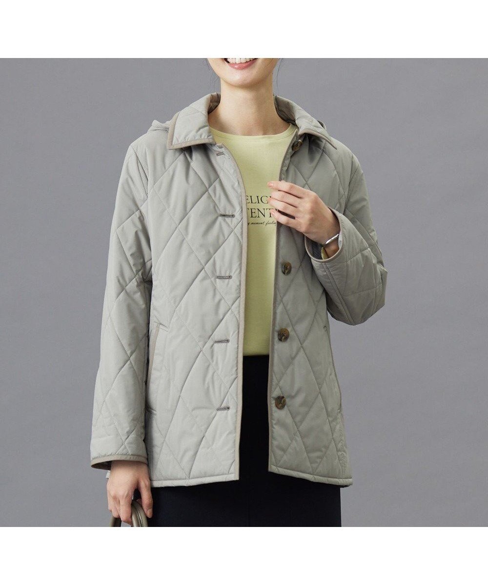 【ジェイ プレス/J.PRESS】の【洗える・撥水】プレミアムBasicキルティング ショート コート インテリア・キッズ・メンズ・レディースファッション・服の通販 founy(ファニー) ファッション Fashion レディースファッション Fashion for Women アウター Coat / Outerwear Collection コート・ロングコート・ピーコート Long Coats, Peacoats & More レディースジャケット・軽アウター Jackets 洗える Machine Washable 秋 Autumn キルティング Quilted, Quilting コンパクト Compact, Small Size ショート Short, Short Length ジャケット Jacket, Outerwear チェック Check, Plaid, Tartan 定番 Standard, Basic Item フェミニン Feminine, Girly プレミアム Premium, High-End ベーシック Basic, Essential 無地 Plain, Solid Color A/W・秋冬 Autumn/Winter モカベージュ系|ID: prp329100004656110 ipo3291000000034177489