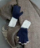 【トリコテ/Tricote】のシャギーグローブ 39NAVY|ID: prp329100004656120 ipo3291000000033677989
