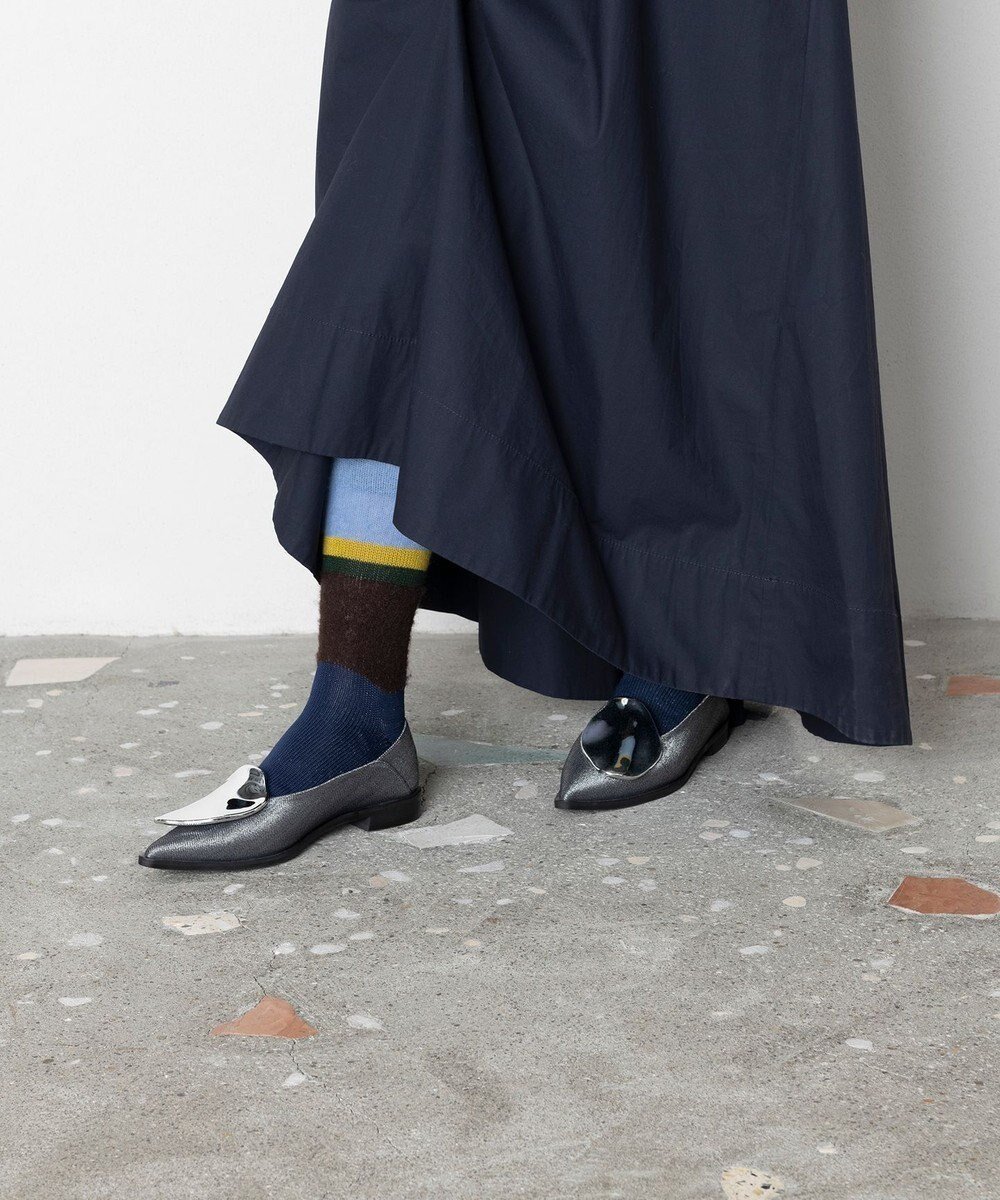 【トリコテ/Tricote】のボーダーシャギーハイソックス 人気、トレンドファッション・服の通販 founy(ファニー) 　ファッション　Fashion　レディースファッション　Fashion for Women　ソックス&靴下　Socks & Hosiery　レッグウェア・ストッキング　Legwear & Hosiery　ソックス　Socks, Hosiery　タンブラー　Tumbler, Travel Mug　バランス　Balance, Style Balance　ビビッド　Vivid, Bright Tone　ボーダー　Border, Stripe　切替　Switching, Contrast Panel　 other-1|ID: prp329100004656141 ipo3291000000033678112