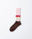 【トリコテ/Tricote】のボーダーシャギーハイソックス 87BROWN|ID: prp329100004656141 ipo3291000000033678114
