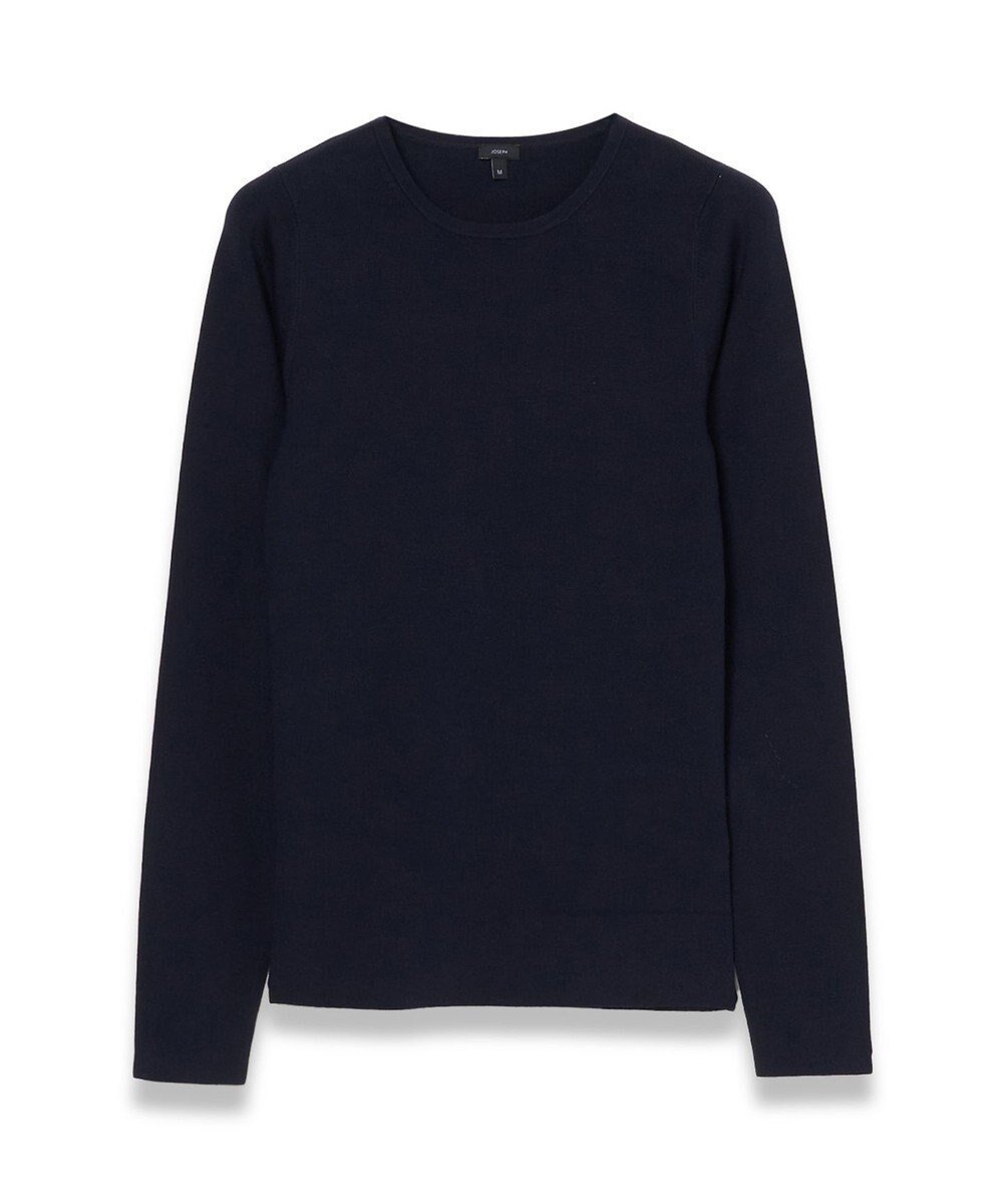 【ジョゼフ/JOSEPH】の【WEB OUTLET限定・洗える】ストレッチシルク ラウンドネックニット インテリア・キッズ・メンズ・レディースファッション・服の通販 founy(ファニー) ファッション Fashion レディースファッション Fashion for Women トップス・カットソー Cut & Sew Tops ニット Knit Tops & Sweaters アウトレット Outlet / Clearance インナー Innerwear シルク Silk, 100% Silk ストレッチ Stretch, Stretchy Fabric スペシャル Special, Limited Edition セットアップ Set-Up, Coordinated Outfit セーター Sweater, Knitwear フィット Fit, Slim Fit ベーシック Basic, Essential 洗える Machine Washable A/W・秋冬 Autumn/Winter Navy|ID: prp329100004656153 ipo3291000000033678210