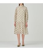 【グレース コンチネンタル/GRACE CONTINENTAL】のシルクモノグラムドレス ベージュ|ID: prp329100004656161 ipo3291000000033678261