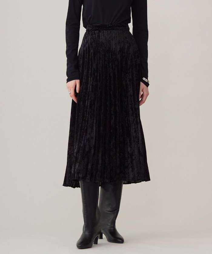 【アイシービー/iCB】の【洗える】 シアーベルベット プリーツスカート インテリア・キッズ・メンズ・レディースファッション・服の通販 founy(ファニー) https://founy.com/ ファッション Fashion レディースファッション Fashion for Women スカート Skirts プリーツスカート / 上品フェミニンスタイル Pleated Skirts 洗える Machine Washable キャミソール Camisole, Spaghetti Strap Top クラッシュ Distressed, Crashed Style シアー Sheer, See-Through センター Center, Center Line ダウン Down, Puffer トレンド Trend, Trending Now プリーツ Pleats, Pleated ベルベット Velvet, Velvety ベロア Velour, Soft Velvet A/W・秋冬 Autumn/Winter おすすめ Recommended / Our Picks 2024年 2024 2024-2025秋冬・A/W Autumn/Winter 2024–25 AW24–25 |ID: prp329100004656166 ipo3291000000033678298