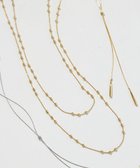 【23区/NIJYUSANKU】の2連 ドットチェーン ネックレス ゴールド系|ID: prp329100004656187 ipo3291000000033678446