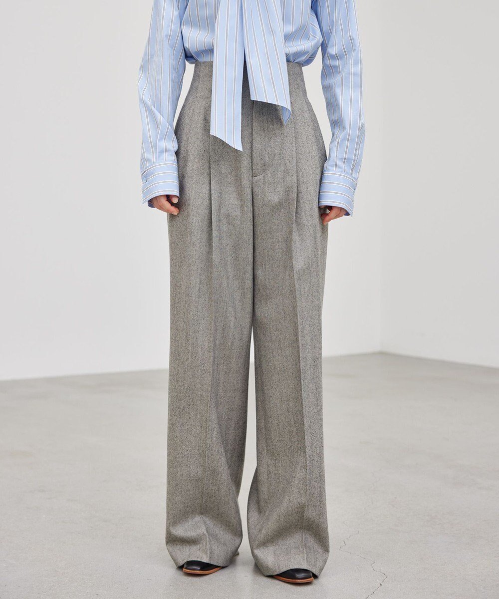 【ベイジ,/BEIGE,】のNATION / ウールヘリンボーンタックワイドパンツ 人気、トレンドファッション・服の通販 founy(ファニー) 　ファッション　Fashion　レディースファッション　Fashion for Women　パンツ　Pants & Trousers　クラシカル　Classical, Vintage-Inspired　クラシック　Classic, Timeless Style　シンプル　Simple, Minimal　ジャケット　Jacket, Outerwear　セットアップ　Set-Up, Coordinated Outfit　ツイード／ツィード　Choker, Choker Necklace　ワイド　Wide, Wide Fit　夏　Summer　S/S・春夏　SS, Spring/Summer, Warm Season　A/W・秋冬　Autumn/Winter　 other-1|ID: prp329100004656198 ipo3291000000033678563