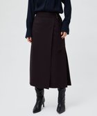 【ベイジ,/BEIGE,】のTERNES / ウールナローラップスカート Bordeaux|ID: prp329100004656201 ipo3291000000033678594
