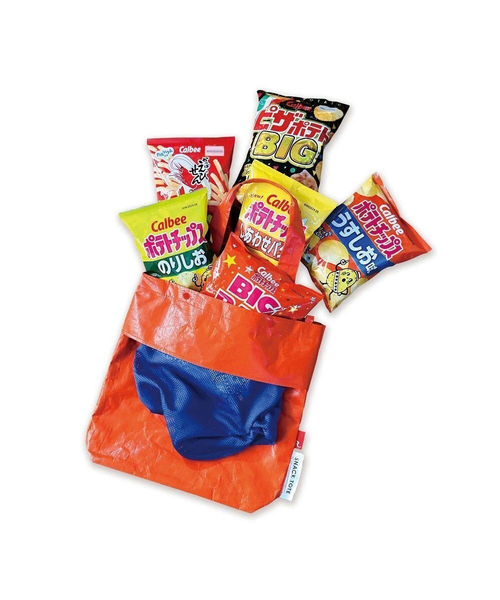 【ルートート/ROOTOTE】の6768【Calbee×ROOTOTE】IP.トール.スナックトート_カルビー インテリア・キッズ・メンズ・レディースファッション・服の通販 founy(ファニー) 　ファッション　Fashion　レディースファッション　Fashion for Women　バッグ　Bags　シンプル　Simple, Minimal　スリット　Slit, Slit Detail　チャーム　Charm, Pendant　ポケット　Pocket, Pocket Detail　ポーチ　Pouch, Small Case　おすすめ　Recommended / Our Picks　新作・新入荷　New Arrivals / New In　01:オレンジ|ID: prp329100004656216 ipo3291000000033678743