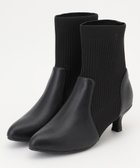 【エニィ スィス/any SiS】の【23.0~24.5cm】リブポインテッド ブーツ ブラック|ID: prp329100004656286 ipo3291000000034298086