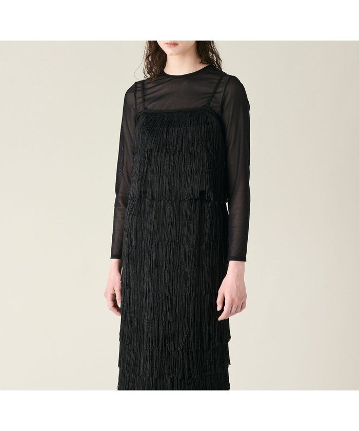 【グレース コンチネンタル/GRACE CONTINENTAL】のフリンジトップ インテリア・キッズ・メンズ・レディースファッション・服の通販 founy(ファニー) https://founy.com/ ファッション Fashion レディースファッション Fashion for Women トップス・カットソー Cut & Sew Tops キャミソール&ノースリーブ Camisoles & Sleeveless Tops エレガント 上品 Elegant キャミソール Camisole, Spaghetti Strap Top コンパクト Compact, Small Size フリンジ Fringe, Tassel 今季 This Season, Current Season 夏 Summer S/S・春夏 SS, Spring/Summer, Warm Season A/W・秋冬 Autumn/Winter |ID: prp329100004656297 ipo3291000000033679653