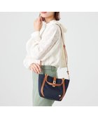 【ラ バガジェリー/LA BAGAGERIE】のひねり金具付きエレガンストート SSサイズ ネイビー|ID: prp329100004656300 ipo3291000000033679671