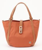 【ラ バガジェリー/LA BAGAGERIE】のひねり金具付きエレガンストート SSサイズ レンガブラウン|ID: prp329100004656300 ipo3291000000033679675