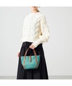 【ラ バガジェリー/LA BAGAGERIE】のひねり金具付きエレガンストート SSサイズ グリーン|ID: prp329100004656300 ipo3291000000033679676